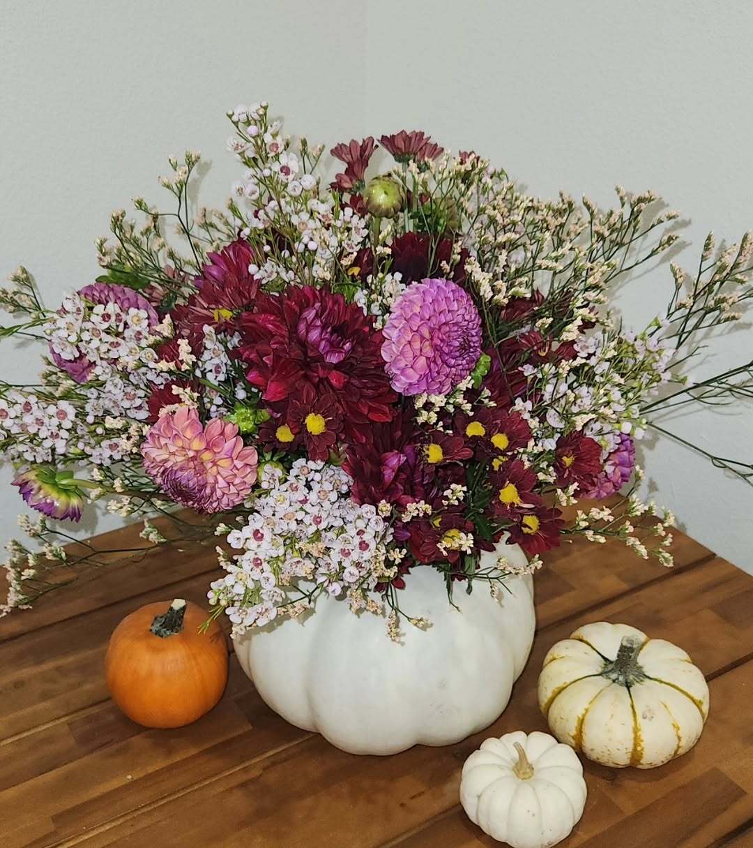 Soft blush bouquet